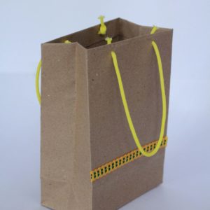 Brown Bags (S) lace / printed